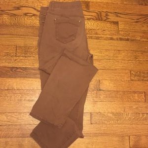 💚 Brown stretch denim